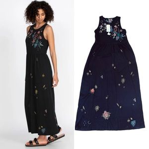 NWT Johnny Was Ruth Tank Dress in Black